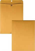 Quality Park Clasp Envelope, 12 x 15 1/2,  Bx-100