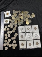 Wheat Pennies, Buffalo Nickels, Casino Tokens, etc