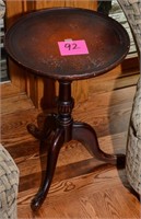 Vintage round side table