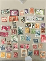 Vintage mixed Foreign stamp lot