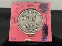 1936-D Walking Liberty Half Dollar