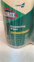 Clorox wipes.  New pack of six.