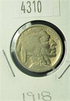 1918 Buffalo Nickel G4 Condition