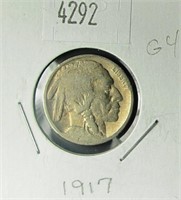 1917 Buffalo Nickel G4 Condition