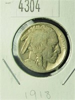 1918 Buffalo Nickel G4 Condition