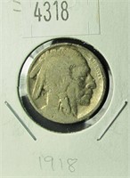 1918 Buffalo Nickel G4 Condition