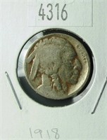 1918 Buffalo Nickel G4 Condition