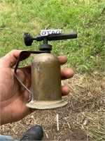 Small Vintage Brass Blow Torch