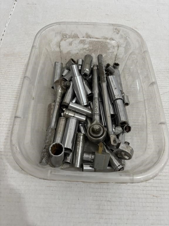 Misc 3/8" Drive Sockets, Ratchets