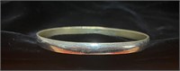 STERLING SILVER BANGLE MEXICO STAMP
