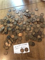 Lincoln head pennies