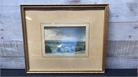 W.R. MacAskill Large Framed Colored Photo " Gasper