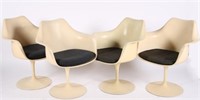 Set of Four Eero Saarinen for Knoll Tulip Chairs