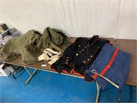 (2) Militray Duffle Bags & Marine Uniform