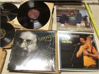 Lot vintage lip record albums, and flexable