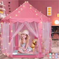 Volscity Princess Tent with Lights  55.5x 53