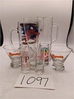 Vintage Liquor Glasses, Mugs