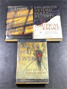 Arturo Perez-Reverte Autographed Books