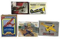 Limited Edition Die-Cast Airplane Coin Banks