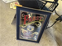 Pabst Blue Ribbon Wooden Frame w/Mirror