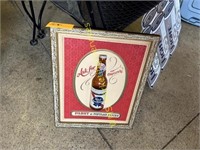 Pabst Blue Ribbon Frame Cardboard & Plastic