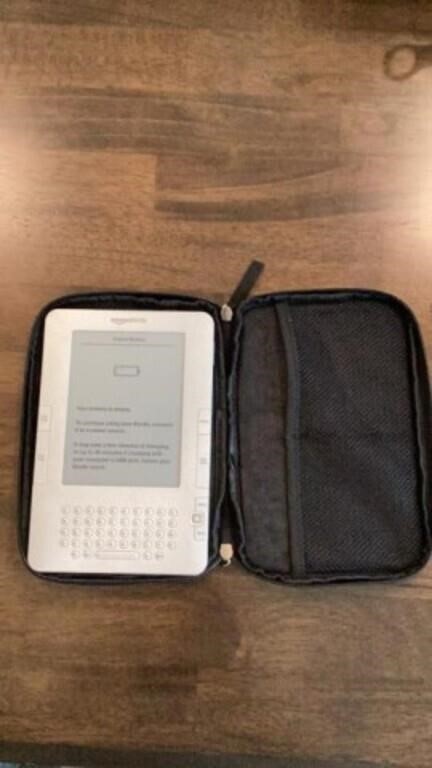 Amazon Kindle with Case
