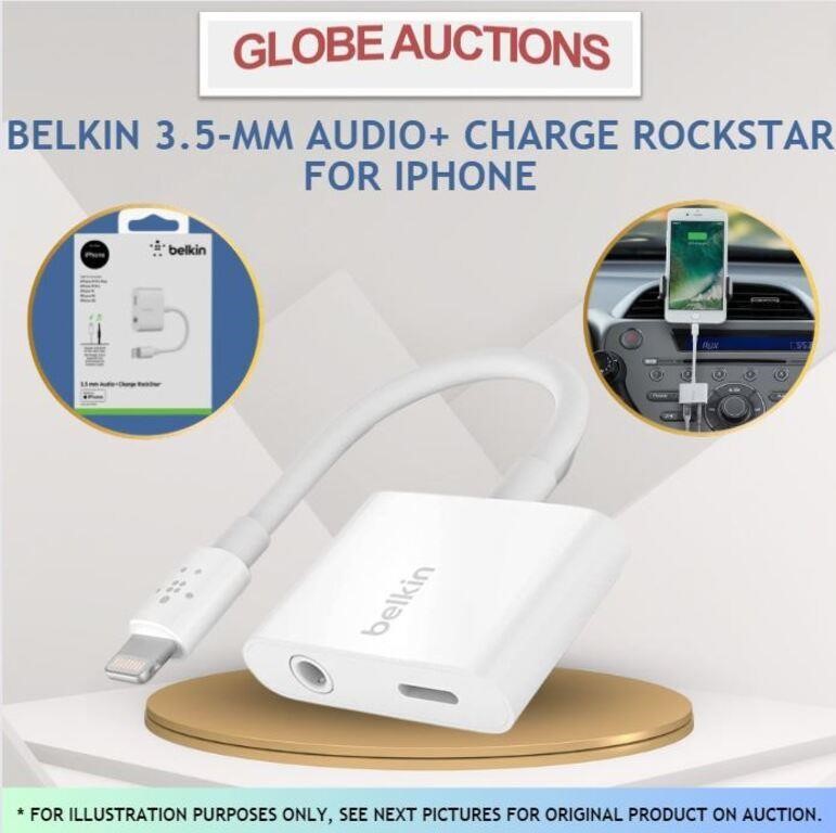 BELKIN 3.5-MM AUDIO + CHARGE ROCKSTAR FOR IPHONE