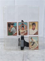 Binder Pages With (20) 1962 Topps Baseball Cards