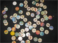 1960's COLLECTION OF JELL-O TRANSPORTATION COINS
