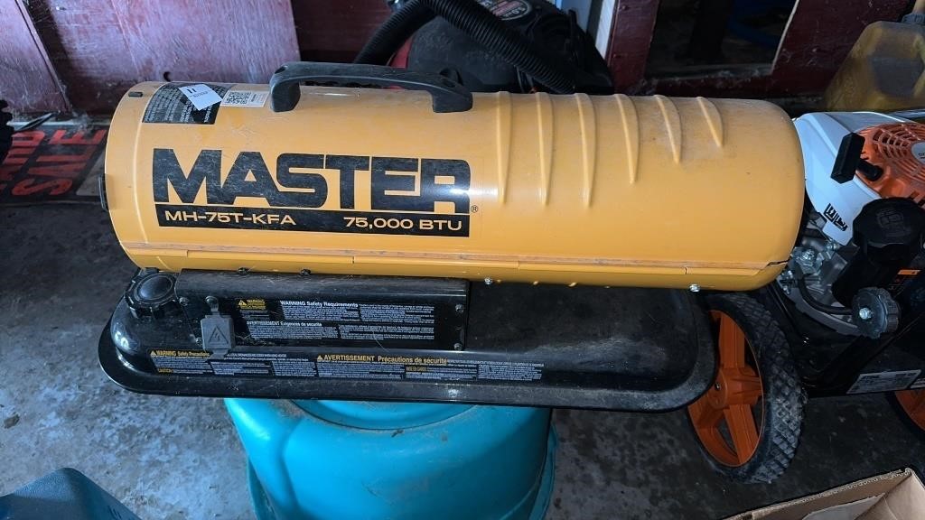 Master MH-75-KFA 75,000 BTU kerosene heater