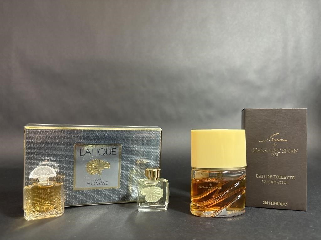 Lalique Pour Homme & Sincan de Jean Marc Sinan