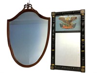 2 Vintage Mirrors