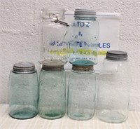 (6) CANNING JARS