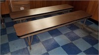 (Two) 6 ft Collapsible Benches