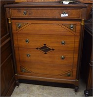 Mid 20th Century 5-drawer Upright Dresser