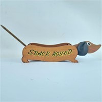 Dachshund Wood Puppy Snack Holder