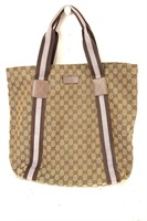 Gucci Beige Tote Shoulder Bag