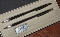 NOS Silver Cross Pen/Pencil Set