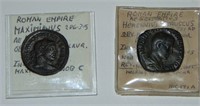 Lot of Two Ancient Roman Coins.