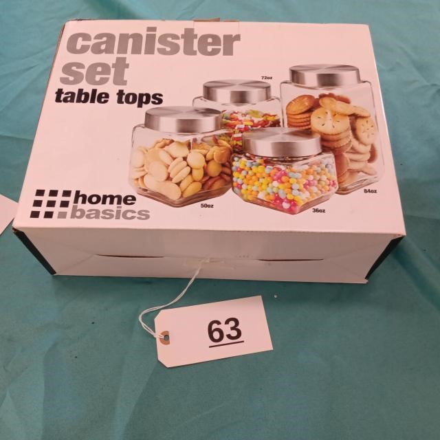 Canister tops
