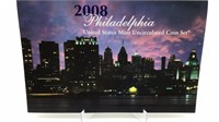 2008 U.S Mint Uncirculated Coin Set PHILADELPHIA