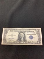 1935 Blue Seal $1 Silver Certificate