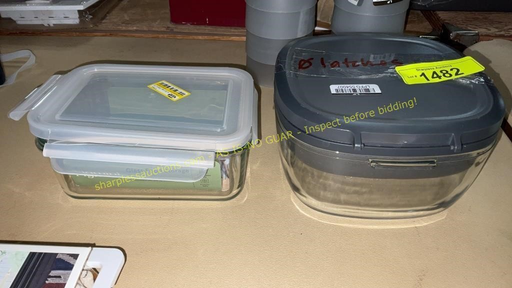 Food Storage Continers (DAMAGES TO LIDS)