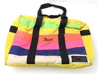 MICHAEL PARKS Vtg RETRO HAWAII NEON COOLER BAG