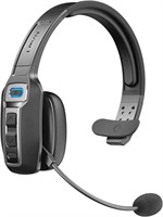 LEVN Bluetooth Headset with Microphone, Trucker Bl