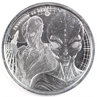 2023 Silver 1oz Alien - Invasion is here