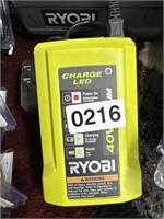 RYOBI BATTERY CHARGER RETAIL $100