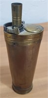 Early 1900s 3 Way Brass Powder Flask