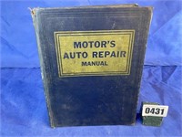 Book, Motor's Auto Repair Manual, 21St. Edition