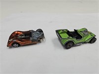 2 Red Line Toy Cars Fixer Uppers